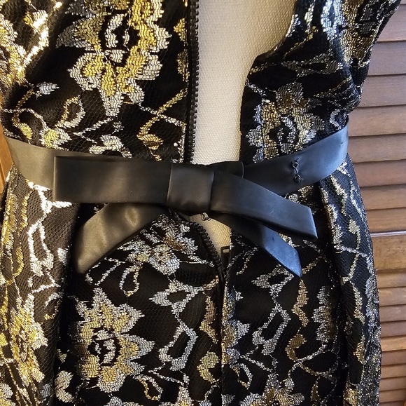 RARE FIND: Vintage Mid to Late 50s "Peerless Camellia Room" Cocktail, Prom Dress - Picture 4 of 10